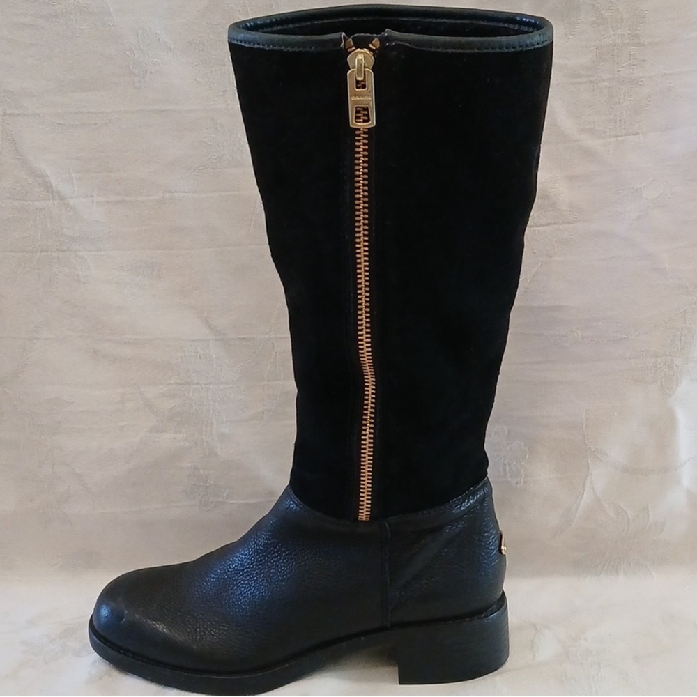 COACH Bailey Safari Womens Leather Fashion Knee-High Boots
